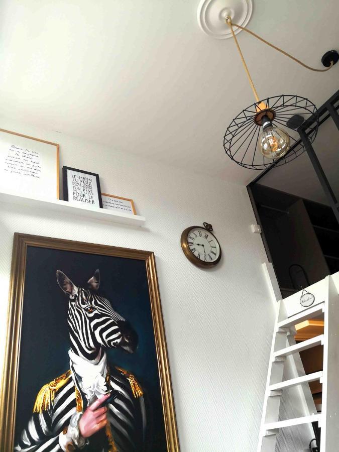 L'Intimiste: Private Duplex Studio in Saint-Lô Exterior photo
